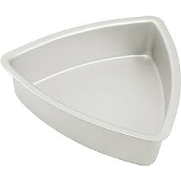 8 x 2" Convex Triangle Cake Pan by Fat Daddios